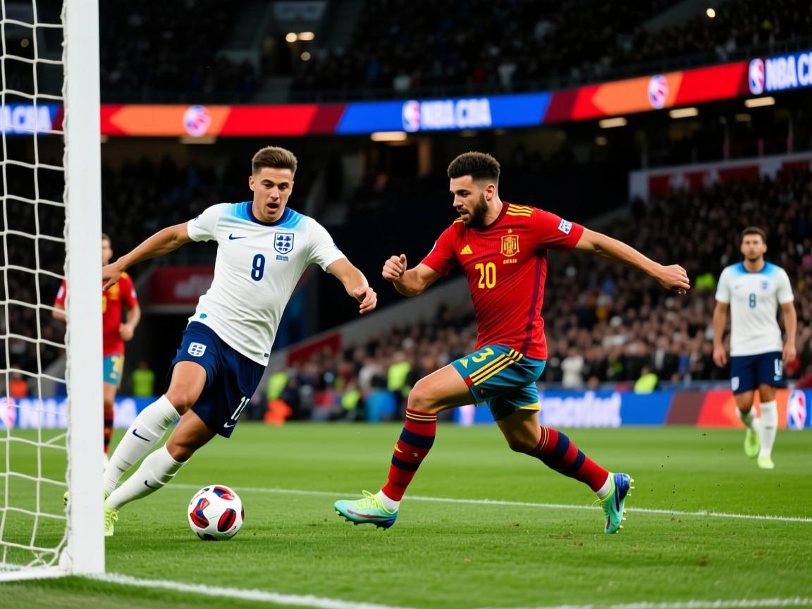 英格兰大战西班牙：-惊险胜出，梅少绝杀逆转  第1张