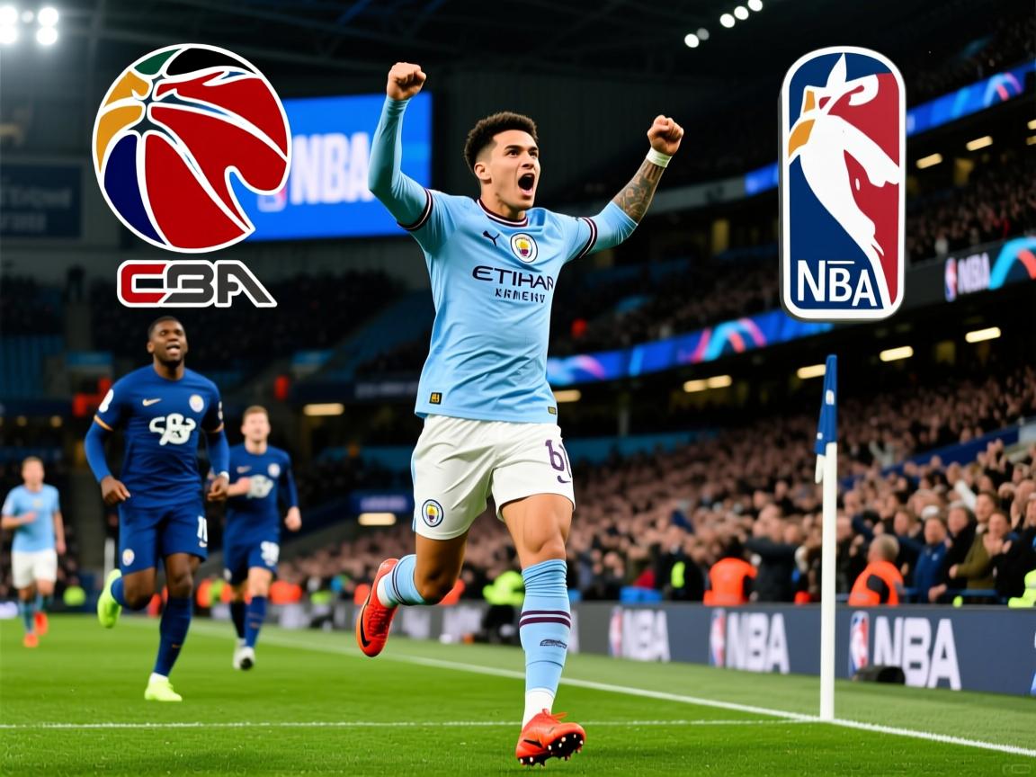 组图:英超曼城1-1切尔西恩佐读秒绝平庆祝 第2张